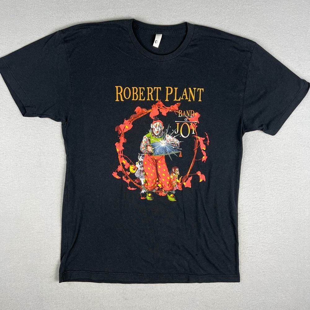 Robert Plant Band of Joy T Shirt Fits M North American Tour 2011 Rock Music Band